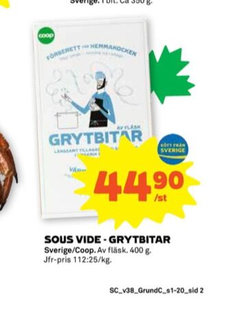 Stora Coop Coop grytbitar erbjuda