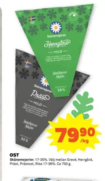 Stora Coop Skånemejerier herrgård erbjuda