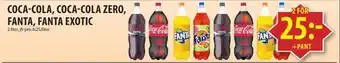 Matvärlden Tensta Coca-cola, coca-cola zero, fanta, fanta exotic erbjuda