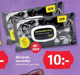 DollarStore Bilvårds servetter erbjuda