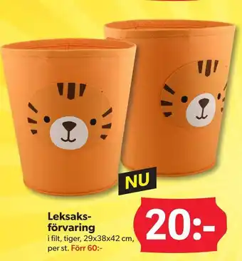 DollarStore Leksaksförvaring erbjuda
