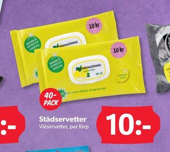 DollarStore Städservetter erbjuda