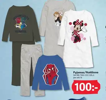 DollarStore Pyjamas/nattlinne erbjuda