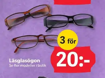 DollarStore Läsglasögon erbjuda