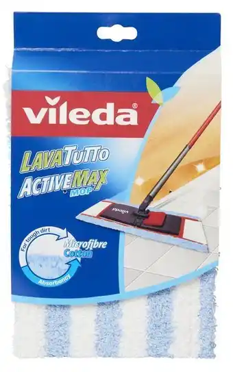 Rusta Flatmopp, refill vileda erbjuda