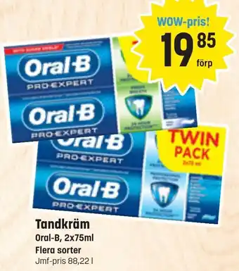Tandkräm Oral-B