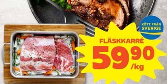 Coop Fläskkarré erbjuda