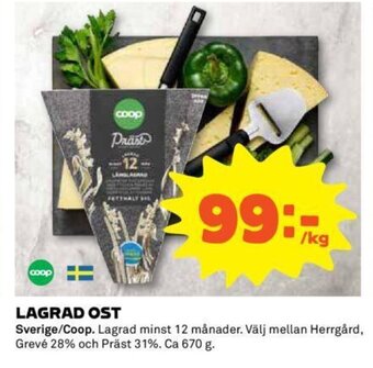 Coop Lagrad Ost erbjuda