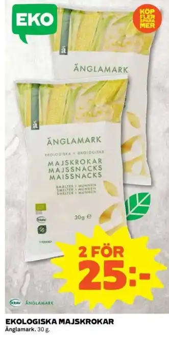 Coop Änglamark Ekologiska Majskrokar erbjuda