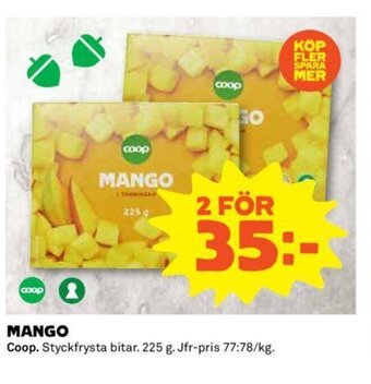 Coop Coop Mango erbjuda