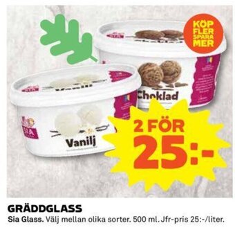 Coop Gräddglass erbjuda