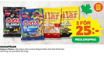 Coop Godispåsar erbjuda