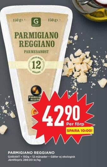 Willys Parmigiano Reggiano erbjuda