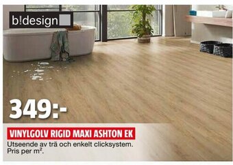 Bauhaus Vinylgolv Rigid Maxi Ashton Ek erbjuda