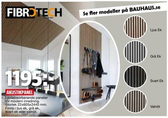 Bauhaus Akustikpanel erbjuda