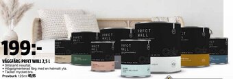 Bauhaus Väggfärg Prfct Wall 2.5L erbjuda