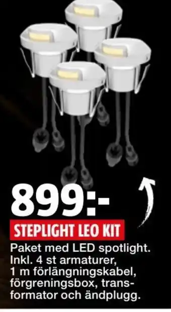 Bauhaus Steplight Leo Kit erbjuda