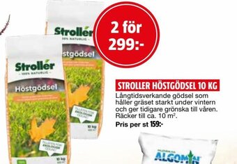 Stroller Höstgödsel 10 kg