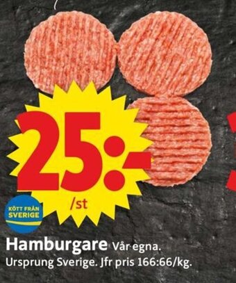 ICA Supermarket Hamburgare erbjuda