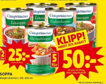 ICA Kvantum Soppa erbjuda