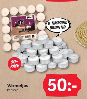DollarStore Värmeljus erbjuda
