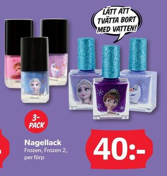 DollarStore Nagellack erbjuda
