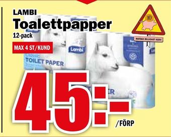 Toalettpapper