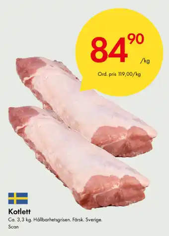 Scan Kotlett 3,3kg