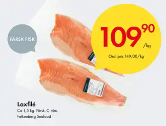 Falkenberg Seafood Laxfilé 1,5kg