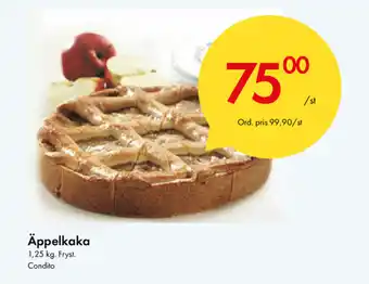 Snabbgross Condito Äppelkaka 1,25kg erbjuda