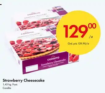 Condito Strawberry Cheesecake 1,45kg
