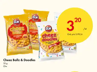 Snabbgross Olw Cheez Ballz & Doodles 35g erbjuda