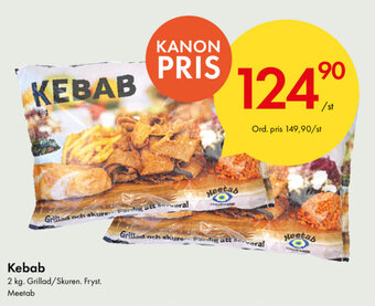 Snabbgross Meetab Kebab 2kg erbjuda