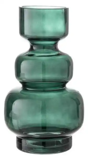 EM Home Lure vas grönt glas ø14,5xh25 cm erbjuda