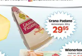 Götgatsbacken Grana padano erbjuda