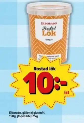 Östenssons Eldorado, gäller ej glutenfri, 150g erbjuda