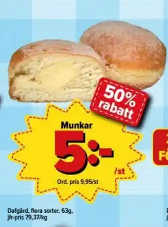 Östenssons Dafgård, Flera Sorter, 63g erbjuda