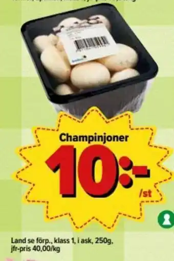 Östenssons Land se förp., klass 1, i ask, 250g erbjuda