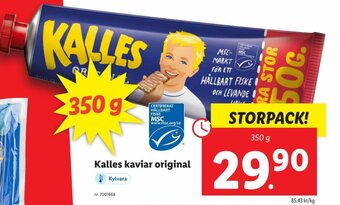 Lidl Kalles Kaviar Original erbjuda