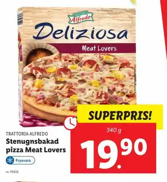 Lidl Stenungsb akad Pizza Meat Lovers erbjuda