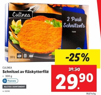 Lidl Schnitzel Av Flaskytterfile erbjuda
