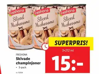Lidl Skivade Champinjoner erbjuda