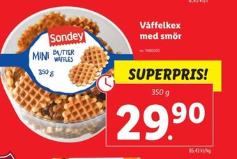 Lidl Vaffelkex Med Smor erbjuda