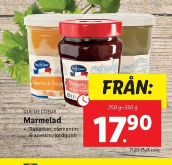 Lidl Marmelad erbjuda