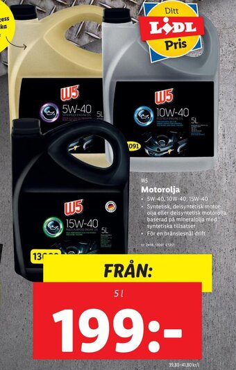 Lidl Motorolja erbjuda