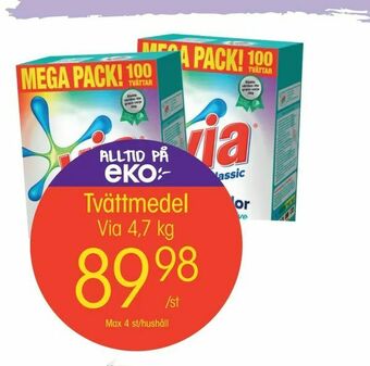 EKO Tvättmedel erbjuda