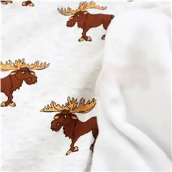Jogging, sweatshirt tyg älg