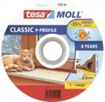 Hornbach Tesamoll tätningslist p-list brun 100m x 9x5,5mm erbjuda