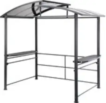 Hornbach Grillpaviljong garden place liora 240x150x230cm polykarbonat svart erbjuda