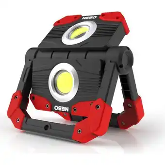 Arbetslampa 2000lm usb